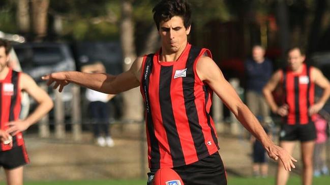 Blackburn star Jake Hammond kicked four goals on Saturday. Picture: Davis Harrigan