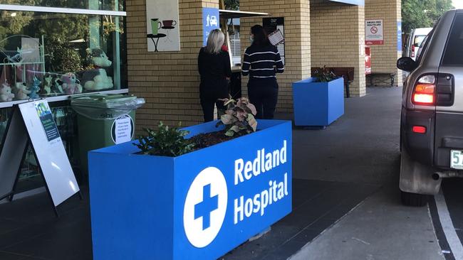 Parking at Redland Hospital at the moment is free and staff say they don’t want to pay $7.95 a day. PHOTOS: JUDITH KERR