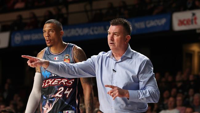 Scott Ninnis has been handed the Adelaide 36ers role on a full-time basis after impressing during the 2023-24 season. Picture: Sarah Reed/Getty Images.