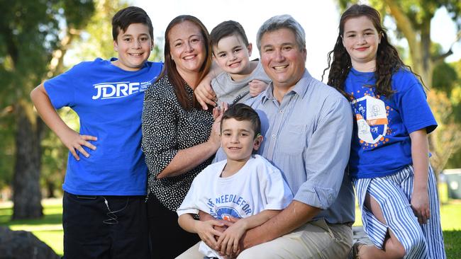 The &lt;McLeod family have joined the diabetes type 1 trial. Picture: Keryn Stevens