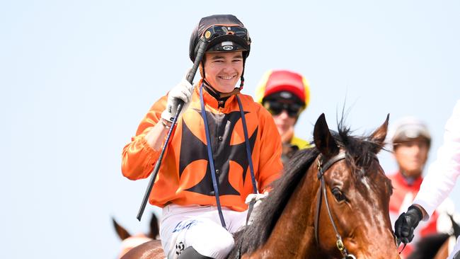 Queensland jockey Jake Bayliss will begin riding in Singapore in February 2022. (AAP Image/Albert Perez)