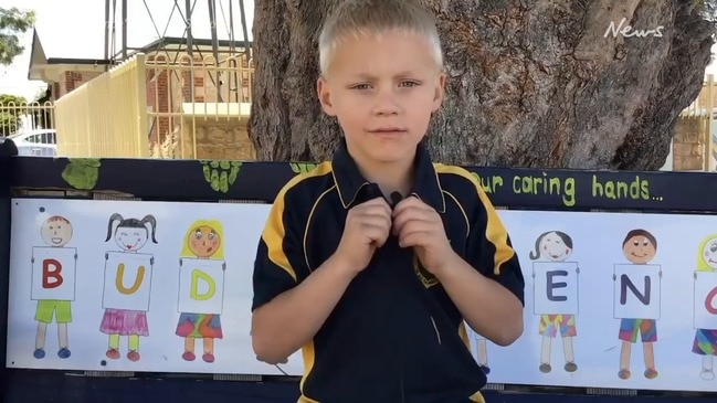 Yorketown fire: Schoolkids thank CFS