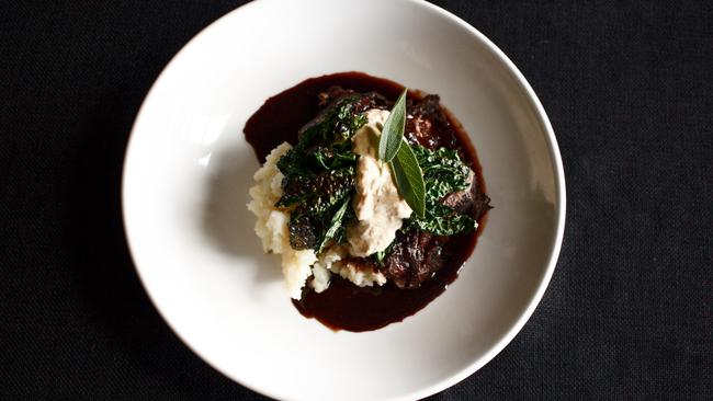 Braised beef cheek at Templar Lodge.