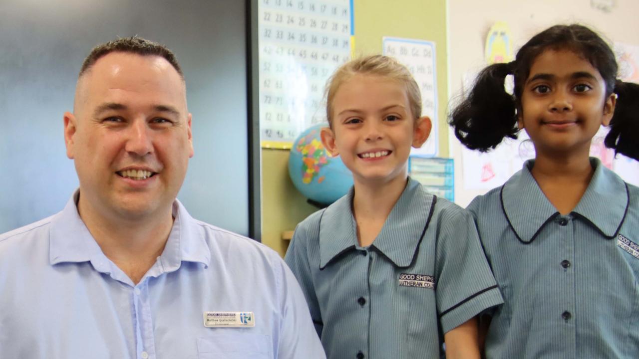 Matthew qualischefski becomes good shepherd lutheran college principal