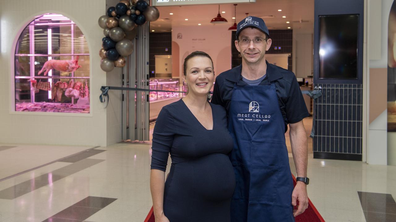 Michelle and Luke Jensen and their new store the Meat Cellar at The Ridge shopping centre.