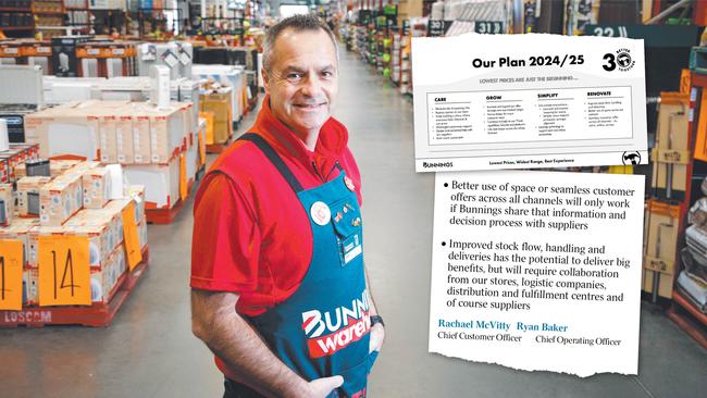 Bunnings boss Mike Schneider.