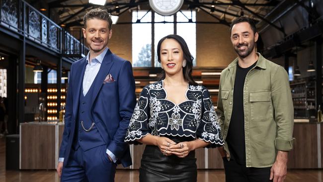 MasterChef 2020 judges Jock Zonfrillo, Melissa Leong and Andy Allan.