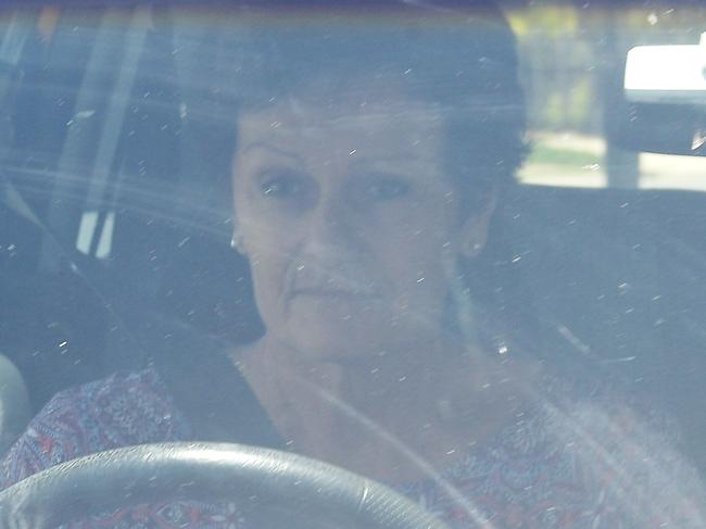 26/12/18 The wife of alleged wife killer Chris Dawson, Sue Dawson leaves their home in Mt Coolum, Queensland. Tracey Nearmy/Daily Telegraph