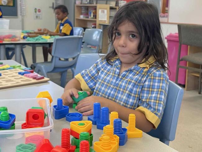 Sarah Belle at Torquay State School for the first day of Prep.