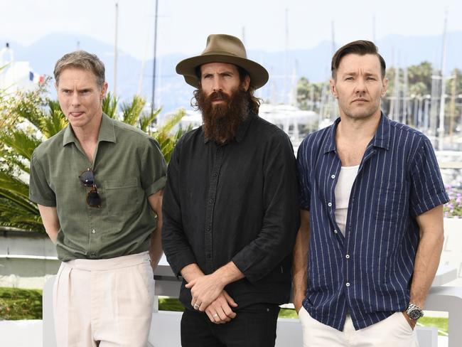 Sean Harris, Thomas M. Wright, and Joel Edgerton. Picture: Getty Images