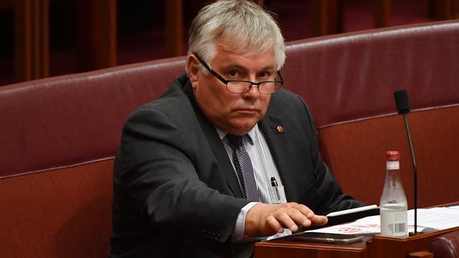 Senator Rex Patrick said Freedom of Information in South Australia was a farce. Picture: Mick Tsikas