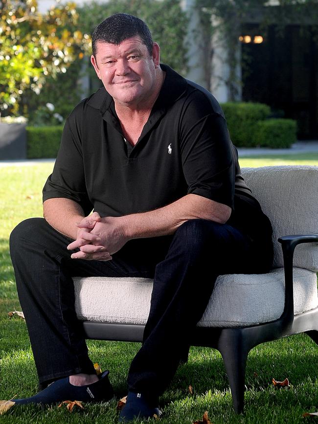James Packer. Picture: Jeff Rayner/Coleman-Rayner