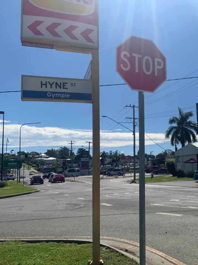 Notorious Gympie intersection under council control at Hyne Street and Excelsior Road.