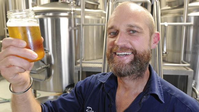 Dave Phillips runs craft beer tours in Sydney. Picture: Craig Wilson