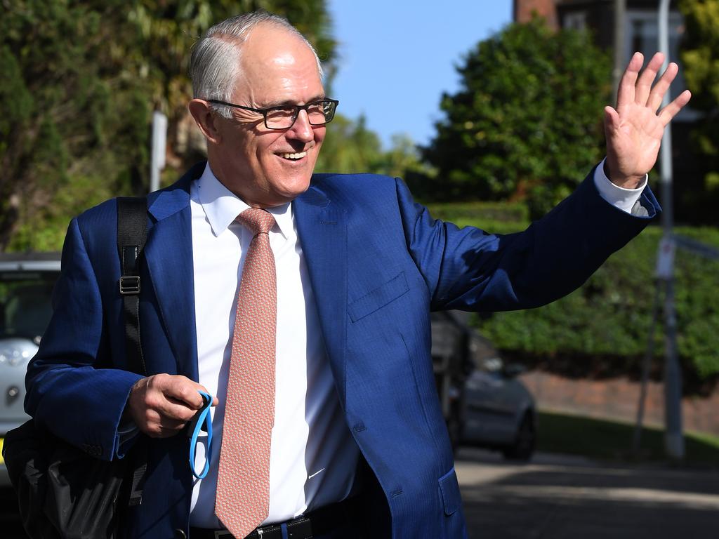 Former prime minister Malcolm Turnbull’s new book is brimming with cheeky asides and gossip. Picture: AAP Image/Dean Lewins