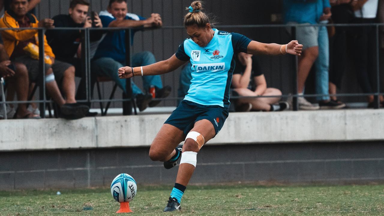 Waratahs player Pauline Piliae in action. Pic: Karen Watson