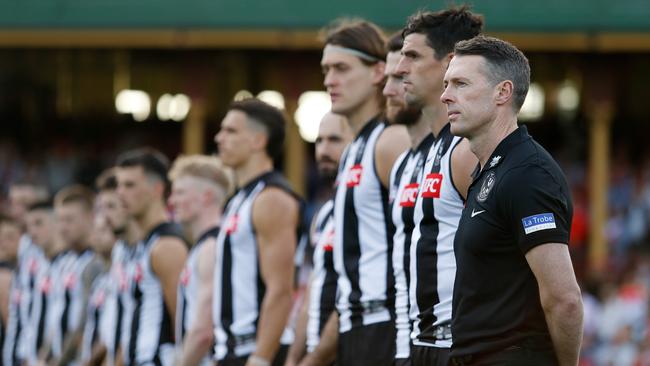 The Pies bounced up the ladder under McRae (Photo by Dylan Burns/AFL Photos via Getty Images)