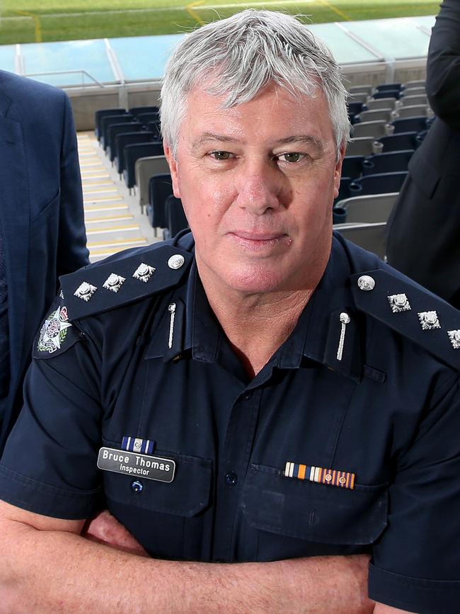 Inspector Bruce Thomas. Picture: Glenn Ferguson