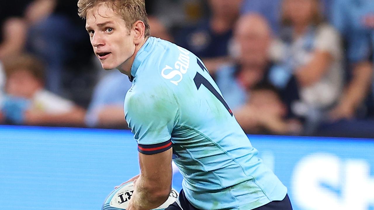 Max Jorgensen is a rising star at the Waratahs. Picture: Getty Images