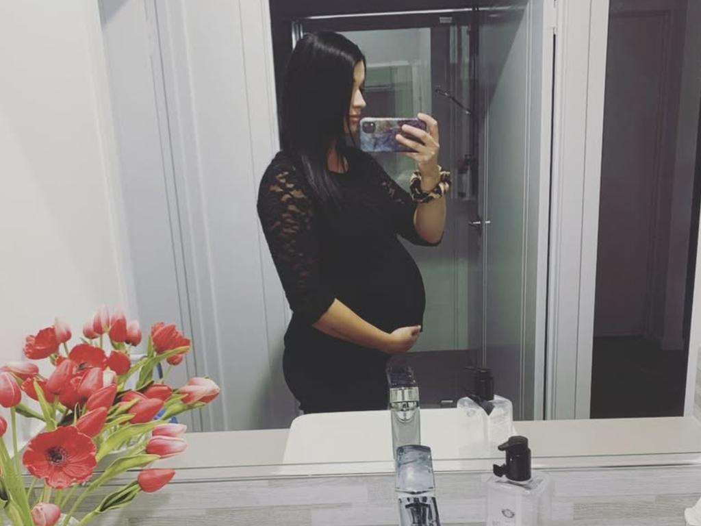 She said she started to enjoy her first pregnancy. Picture: Instagram