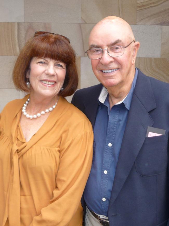 Sarah Holland-Batt’s parents Jenny and Tony in 2008.