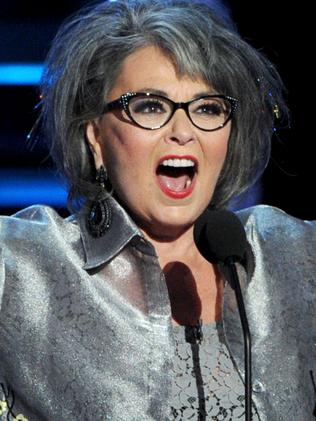 Star of the TV show, Roseanne Barr. Picture: Getty