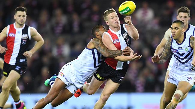 Dan Hannebery had a tough first year at the Saints. Picture: Getty Images