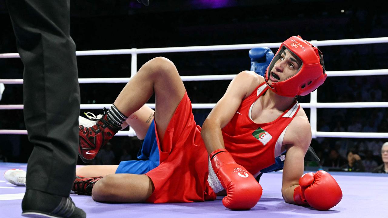 The source of the criticism against Khelif comes from a test she was subjected to by the discredited, Russian-dominated International Boxing Association (IBA). Picture: Mohd Rasfan/ AFP