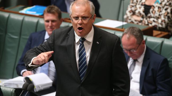 Treasurer Scott Morrison. Picture: Kym Smith.