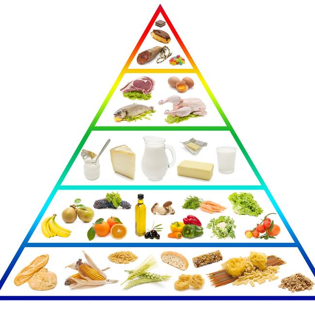 Dieticians Australia has promoted the food pyramid for decades, but is now endorsing a low-carb diet.