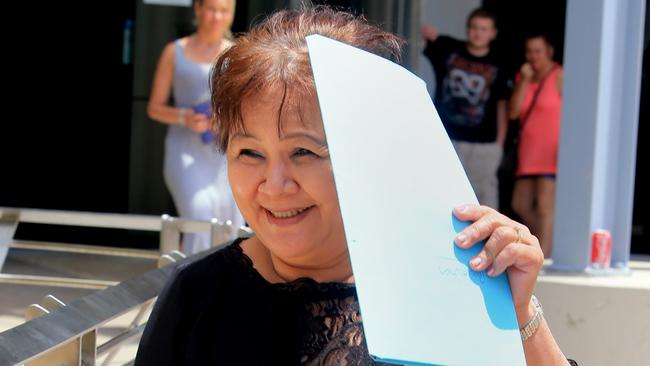 Linda Tran leaves Southport Court charged with animal cruelty. Picture: Tim Marsden