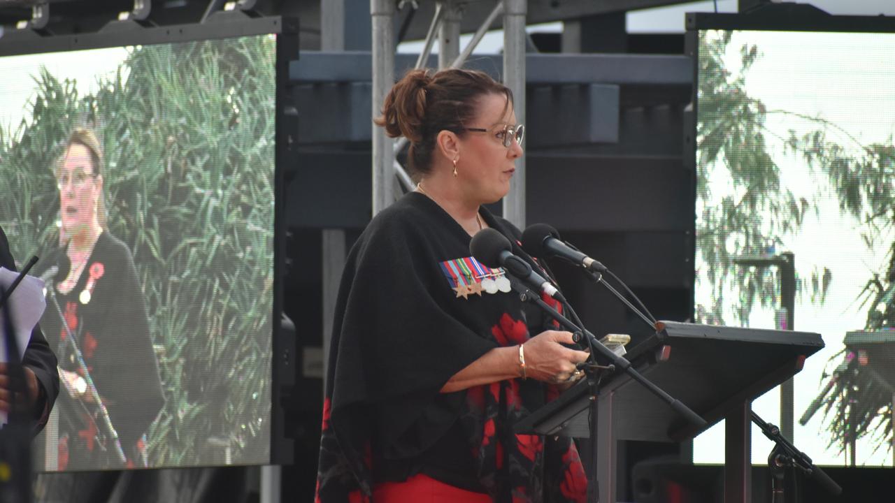 Scenes from the Bargara Dawn Service 2022.