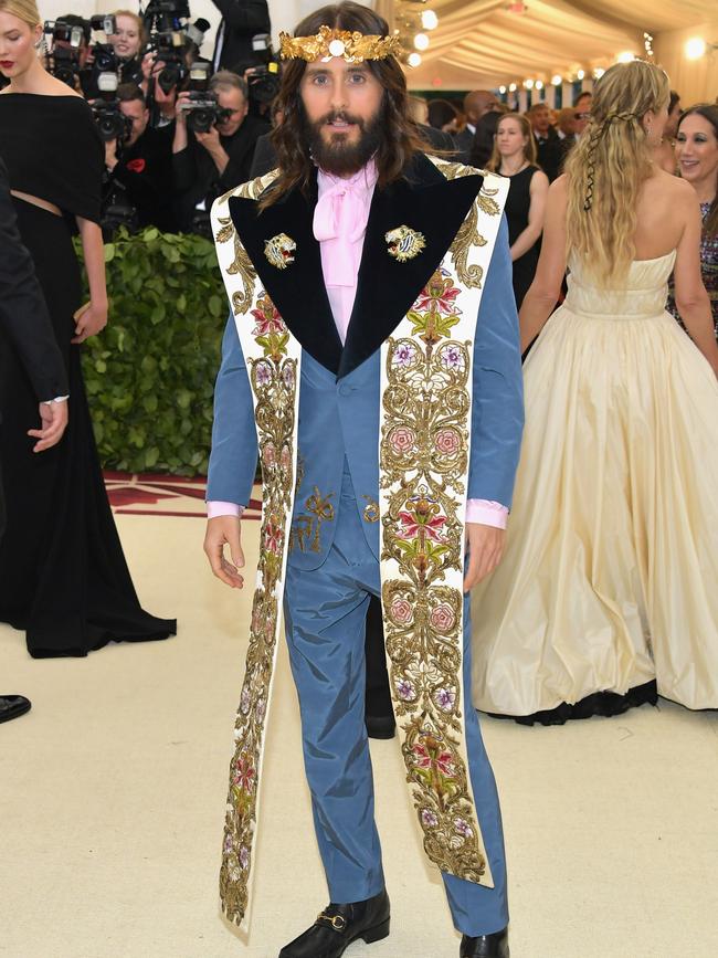 Who does Jared Leto think he is? Lord Disick? Picture: Neilson Barnard/Getty Images