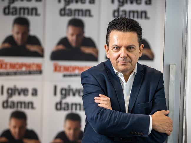 Nick Xenophon is hoping to return to the senate. Picture: Tom Huntley