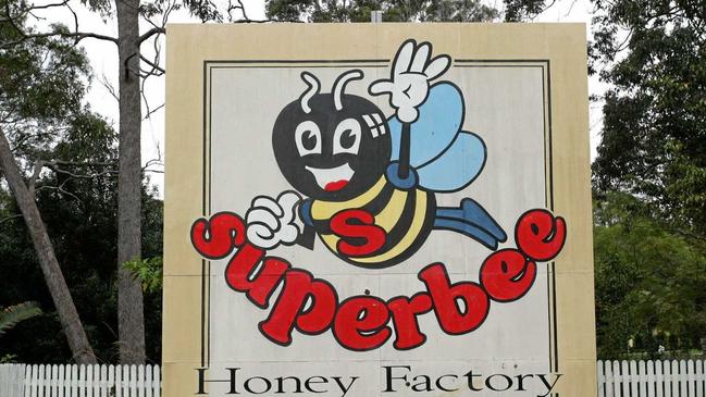 Superbee Honey factory in Tanawha was an iconic Sunshine Coast tourist attraction in the 1980s that sits abandoned today. Picture: Sunshine Coast Libraries