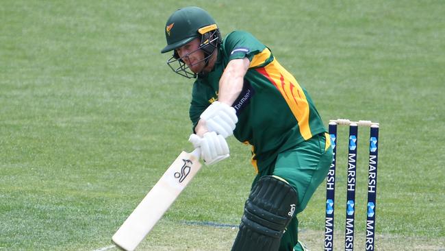 Mac Wright scored a century in the Marsh Cup for Tasmania to press his BBL claims.