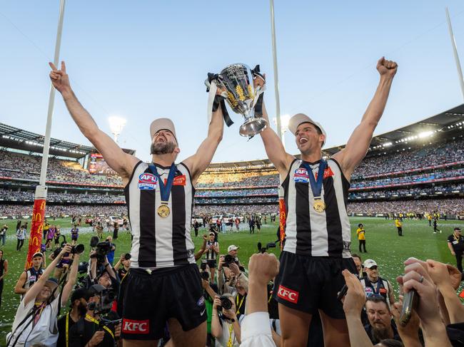 Does Collingwood have a premiership hangover? Picture: Jason Edwards