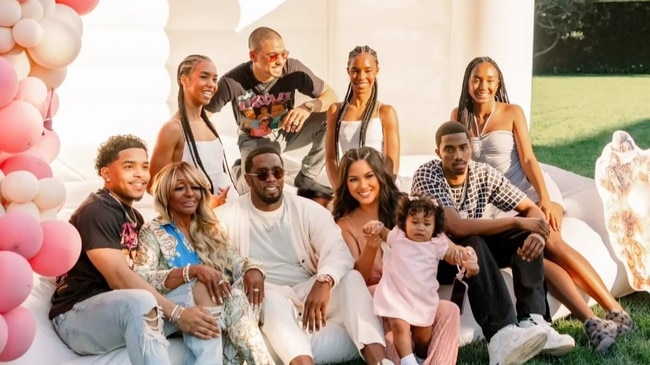 Diddy and family.