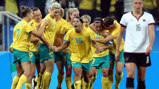 Matildas players are sprinkled throughout the league.