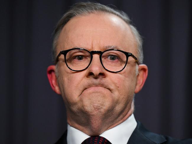 Albanese may be learning economic reality usually mugs worthy political promises. Picture: AAP