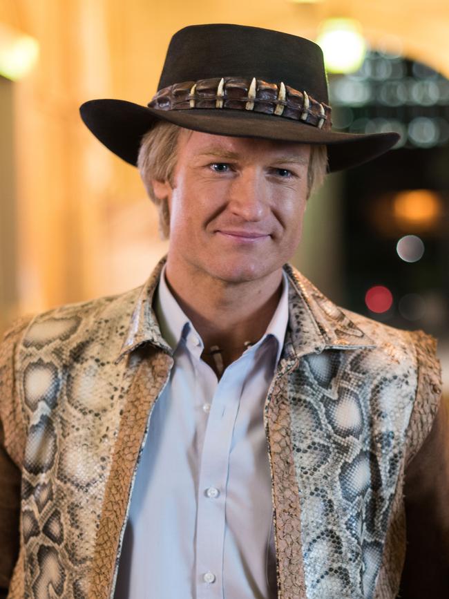 Josh Lawson as Paul Hogan. Picture: Paul A. Broben.