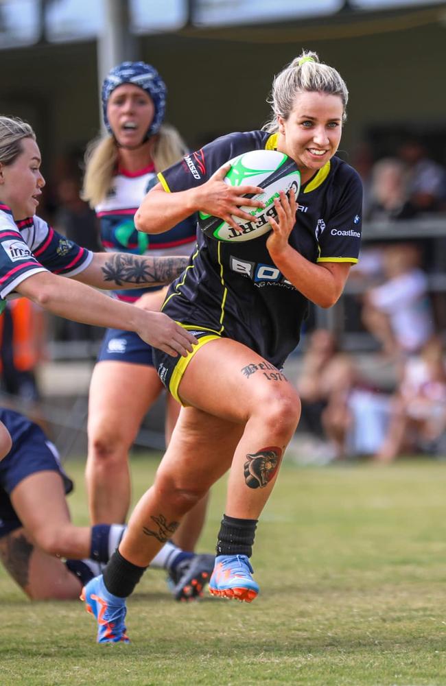 Caloundra Lighthouse captain Maddison Janke in action. Picture: Adrian Bell Photography