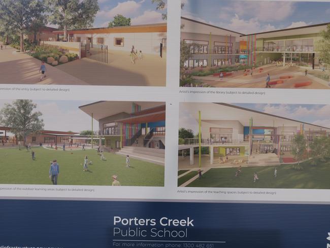 The building and site plans for the new Porters Creek Public School at Warnervale. Picture: supplied