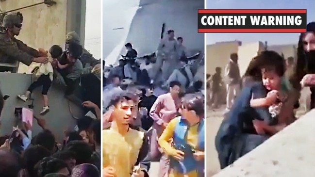 Heartbreaking moments from Taliban takeover