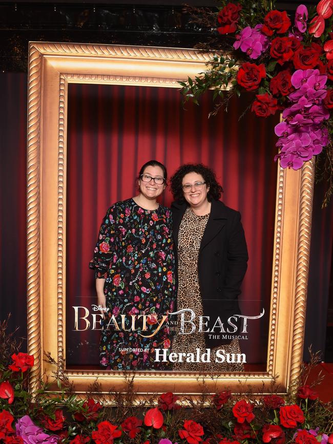 Opening night: Beauty and The Beast at Her Majestys Theatre, Melbourne. Picture: Josie Hayden