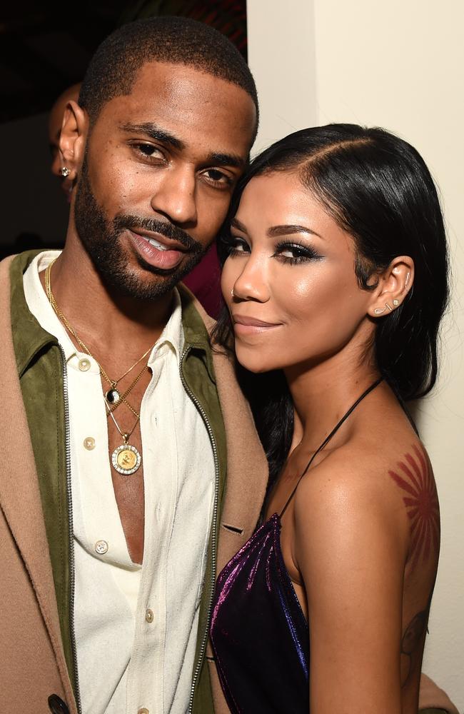 Big Sean and Jhene Aiko attend GQ and Chance The Rapper Celebrate the Grammys in Partnership with YouTube at Chateau Marmont on February 12, 2017 in Los Angeles, California. Picture: Getty