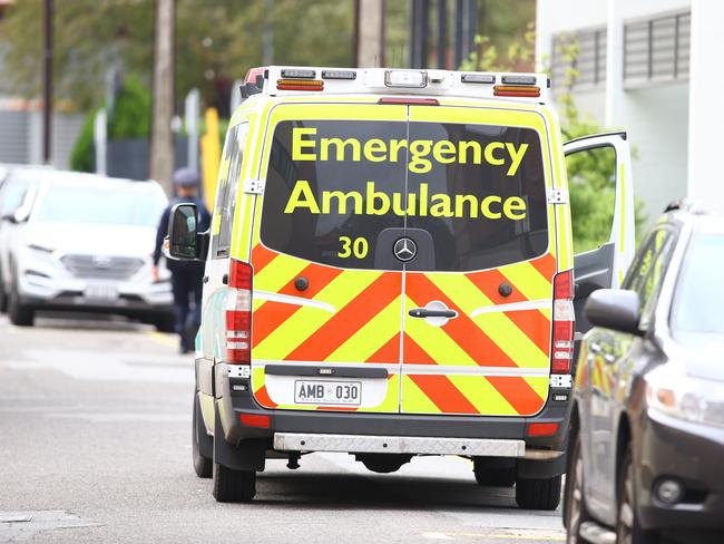 12.5.2016. Carrington St siege. A man reportedly having a weapon was taken into custody after a couple hour standoff with police officers and Star group officers.  .pic tait schmaal.