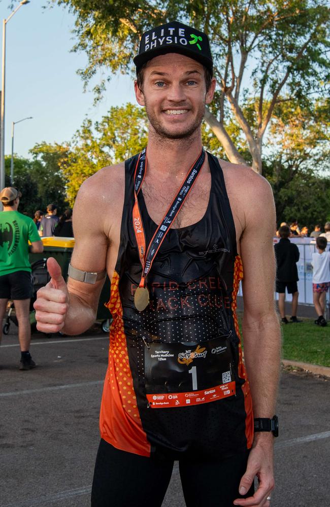 Tim Hewitt blitzed the field to take out his fifth NT City2Surf title. Picture: Pema Tamang Pakhrin.