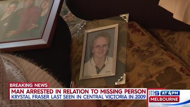 Man arrested in relation to disappearance of Krystal Fraser 