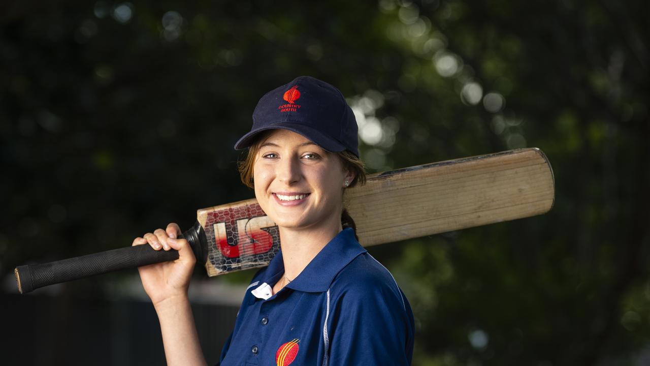 Queensland Country cricket player Jaimie-Lee Strang